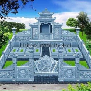 Cổng đá - cột tứ trụ đá 18